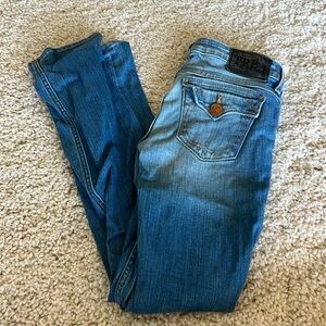 Vintage True Religion Jeans Girls Size 12 Skinny Y2K